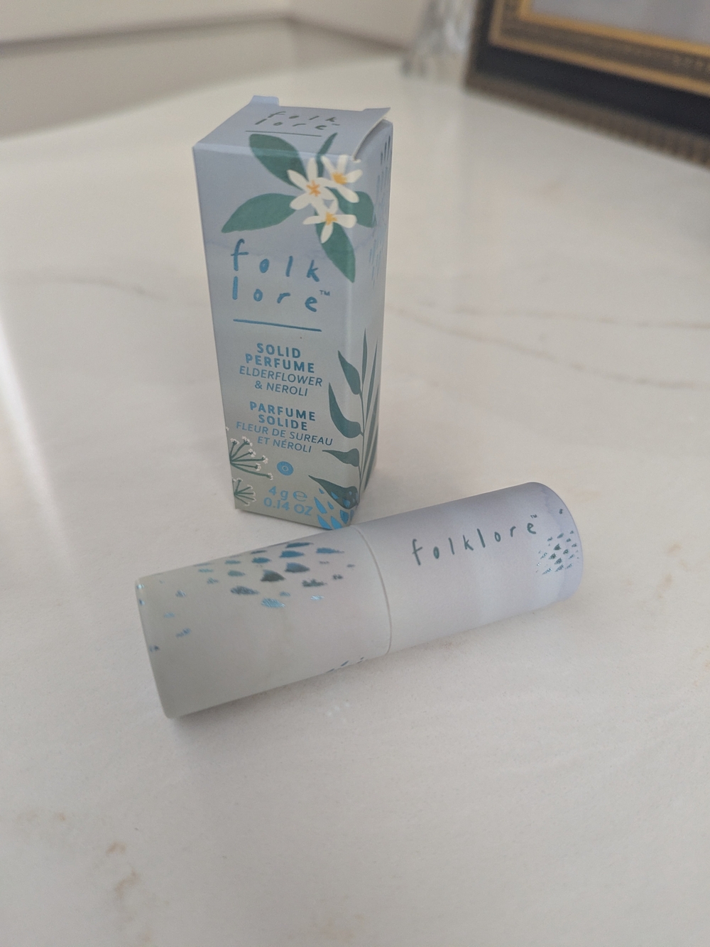 Folk Lore Solid Per Fume  Stick - Elderflower & Neroli